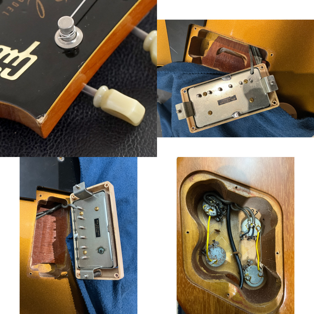 【中古】 エレキギター Gibson Custom Shop Historic Collection 1957 Les Paul Reissue Gold Top 1999年製 ギブソン レスポール ゴールドトップ ピックアップなど