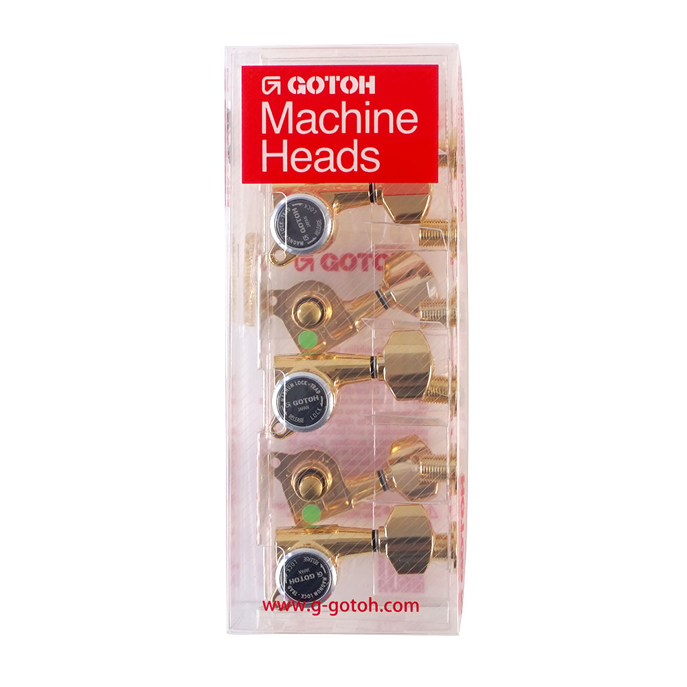 ゴトー GOTOH SG381-MG-T-07-L6-Gold ギター用ペグ