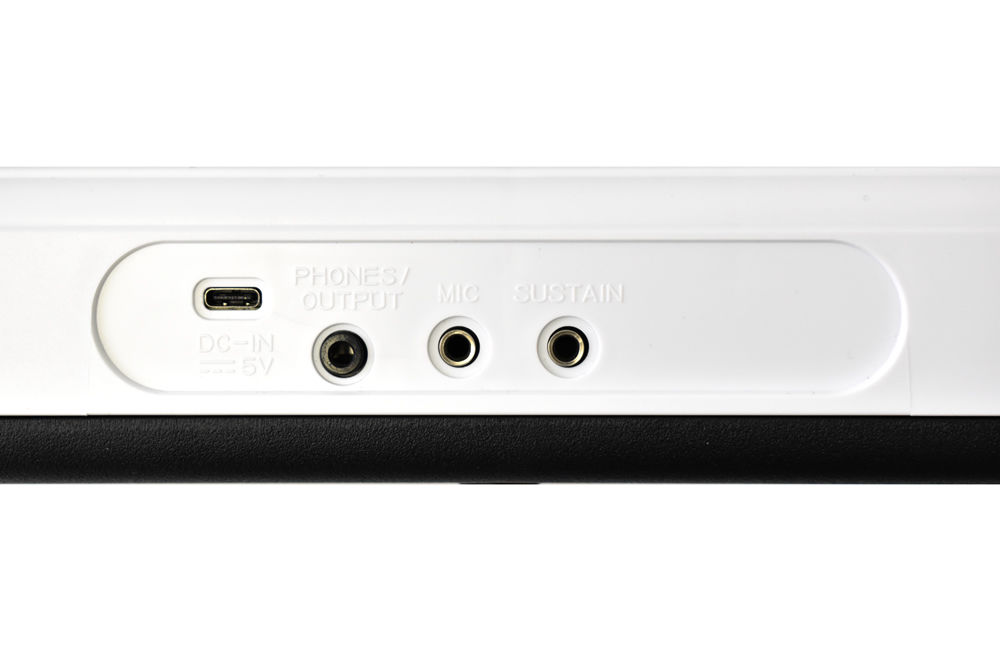 光る鍵盤 キーボード ONETONE FamiLy Piano OTFP-100 サスティンペダル ヘッドホン マイク付 61鍵盤 ワントーン ファミリーピアノ USB、ペダル入力