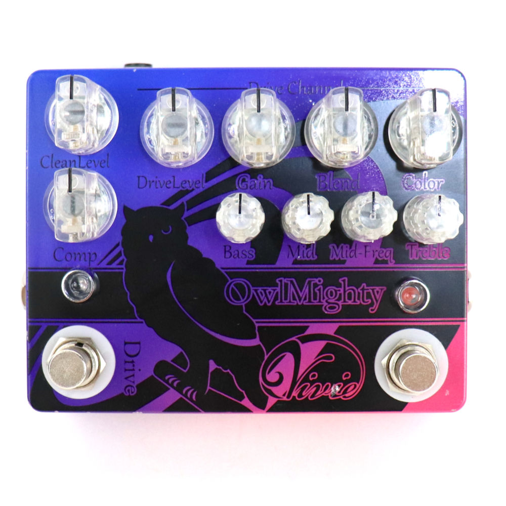 Vivie OwlMighty II ベースプリアンプ 未使用新品本体のみ Amazon | Vivie OwlMighty II -BassPreamp- | ベースプリアンプ