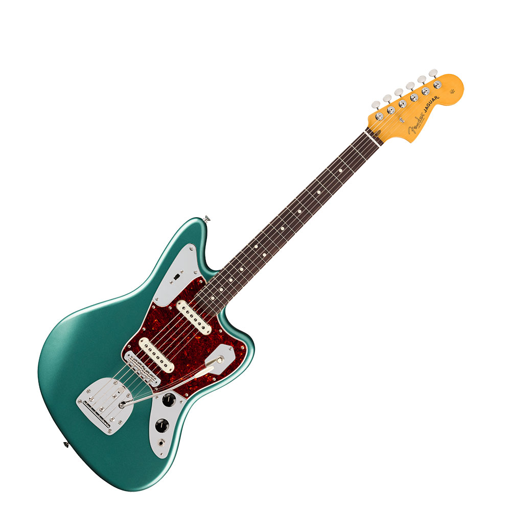 Fender フェンダー American Professional Classic Jaguar RW Faded Sherwood Green Metallic エレキギター