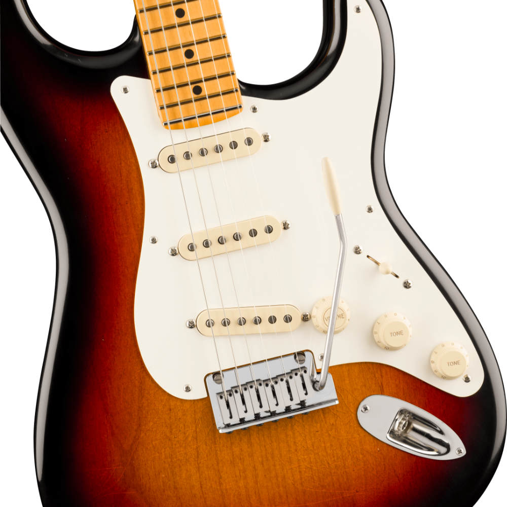 Fender フェンダー American Ultra Luxe Vintage ’50s Stratocaster MN 3TSB エレキギター ストラトキャスター ボディアップ画像