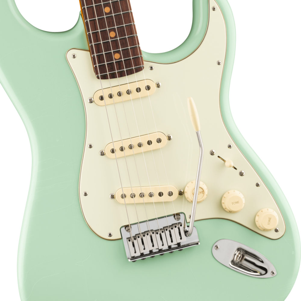 Fender フェンダー American Ultra Luxe Vintage ’60s Stratocaster RW SFG エレキギター ストラトキャスター ボディアップ画像