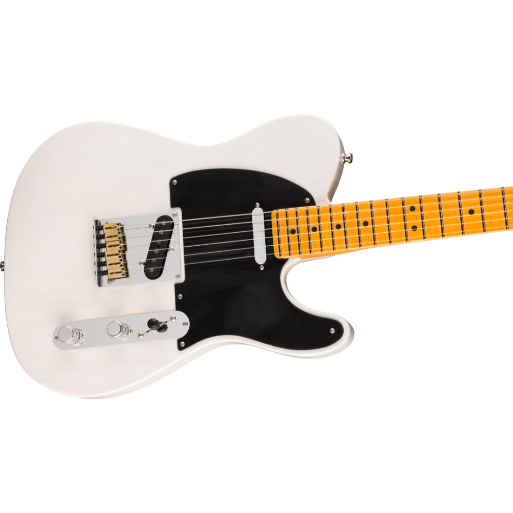 Fender フェンダー American Ultra Luxe Vintage ’50s Telecaster MN WBL エレキギター テレキャスター ボディ斜めアングル画像