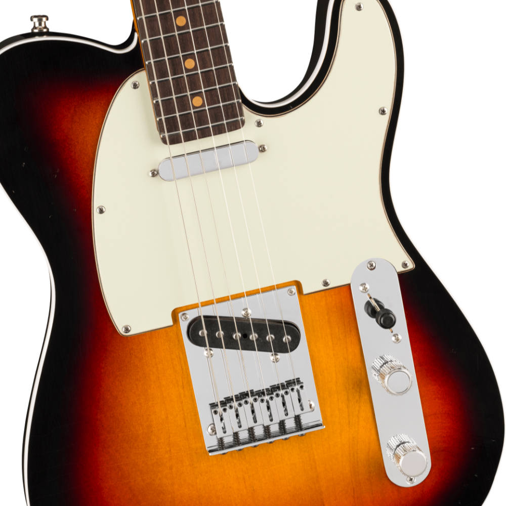 Fender フェンダー American Ultra Luxe Vintage ’60s Telecaster Custom RW 3TSB エレキギター テレキャスター ボディアップ画像