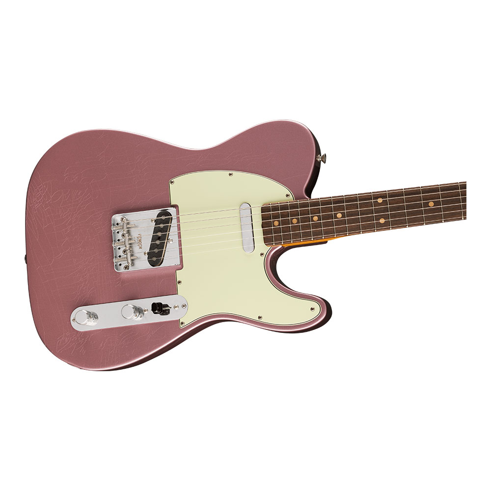 Fender フェンダー Limited Edition Vintera II Road Worn ’60s Telecaster RW Burgundy Mist Metallic エレキギター ボディ