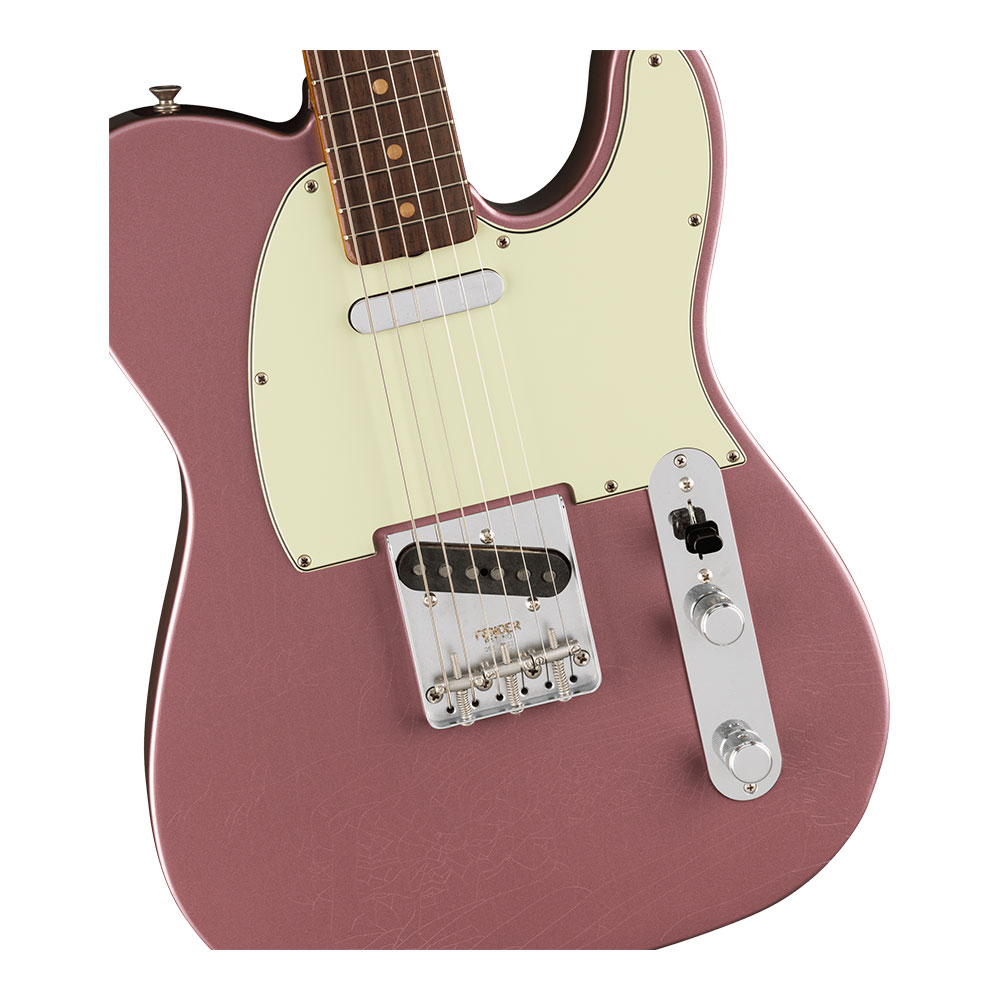 Fender フェンダー Limited Edition Vintera II Road Worn ’60s Telecaster RW Burgundy Mist Metallic エレキギター ボディ