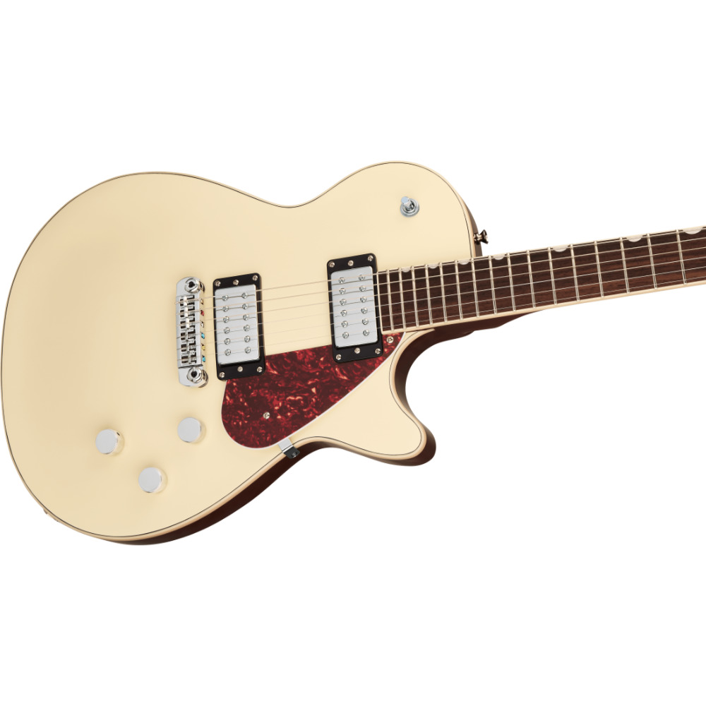 GRETSCH グレッチ Electromatic Jet Vintage White エレキギター ボディ斜めアングル画像
