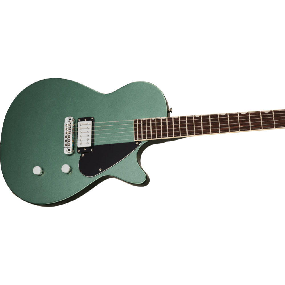 GRETSCH グレッチ Electromatic Jet Club 1 Pickup Steel Olive エレキギター ボディ斜めアングル画像