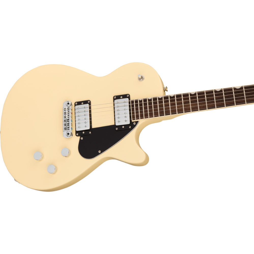 GRETSCH グレッチ Electromatic Jet Club Buttercream エレキギター ボディ斜めアングル画像