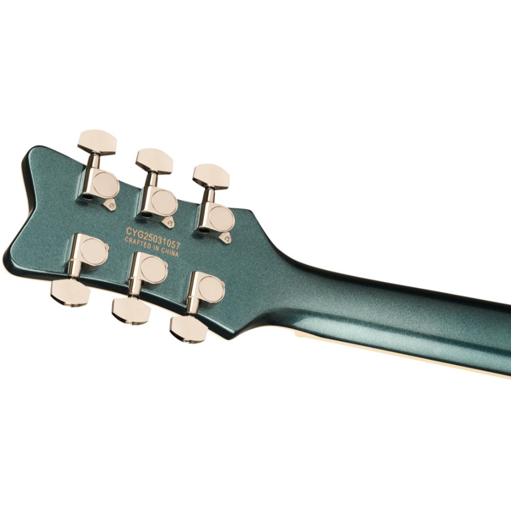 GRETSCH グレッチ Electromatic Jet Club Druid Green エレキギター ヘッドバック画像