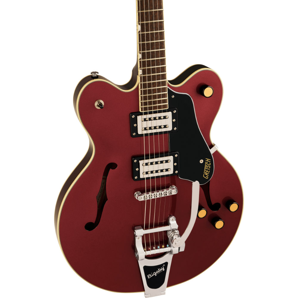 GRETSCH グレッチ G2622T Streamliner Center Block Double-Cut with Bigsby BRNDWN エレキギター セミアコースティックギター ボディアップ画像