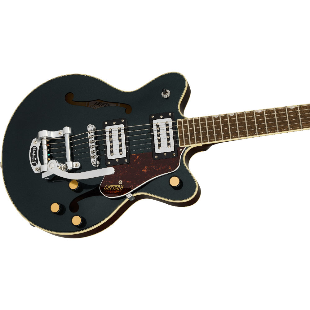 GRETSCH グレッチ G2655T Streamliner Center Block Jr. Double-Cut with Bigsby CDG エレキギター セミアコースティックギター ボディ斜めアングル画像