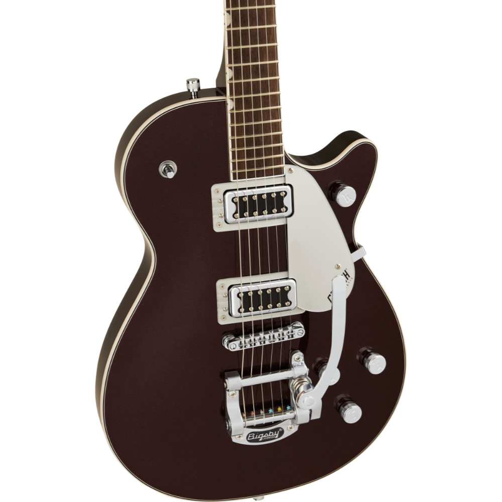 GRETSCH グレッチ G5230T Electromatic Jet FT Single-Cut with Bigsby Dark Cherry Metallic エレキギター ボディアップ画像