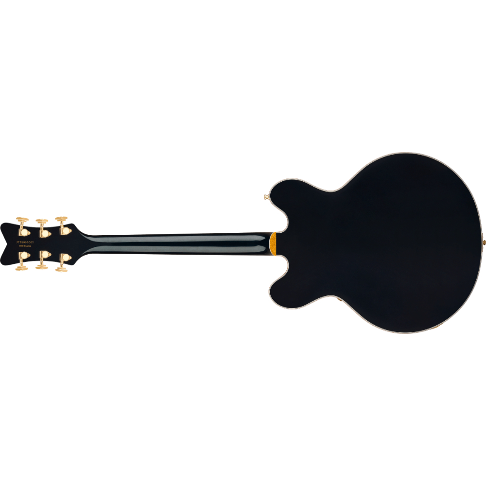 GRETSCH グレッチ Falcon Center Block LTD with String-Thru Bigsby and Gold Hardware Ebony Fingerboard Midnight Sapphire エレキギター ボディバック