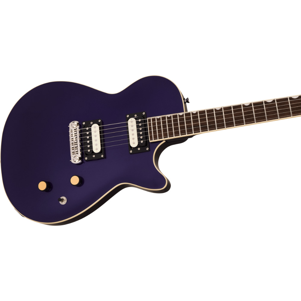 GRETSCH グレッチ Streamliner Jet Nightshade Purple エレキギター ボディ斜めアングル画像