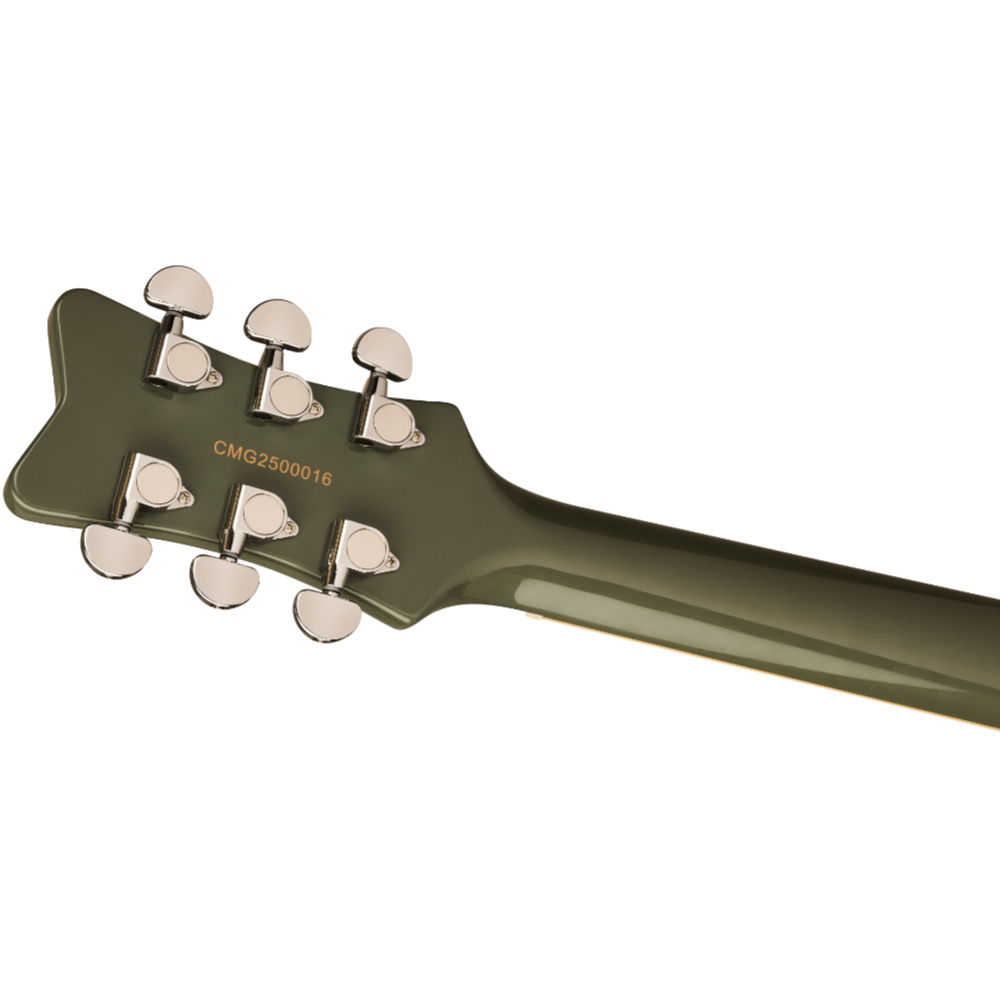 GRETSCH グレッチ Streamliner Jet Club 1 Pickup Olive Drab エレキギター ヘッドバック画像