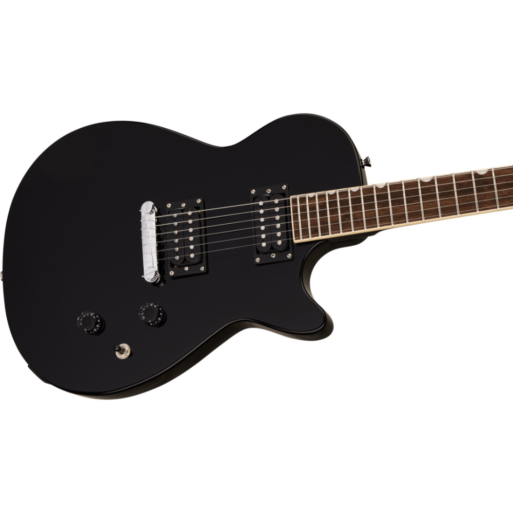 GRETSCH グレッチ Streamliner Jet Club Jet Black エレキギター ボディ斜めアングル画像