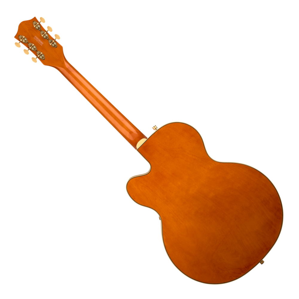 GRETSCH グレッチ Synchromatic Nashville Hollow Body Single-Cut with Bigsby 50’s Orange Stain エレキギター バック画像