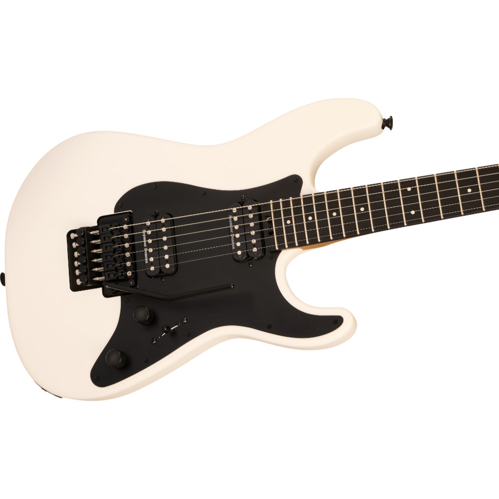 Charvel シャーベル Pro-Mod Plus So-Cal SC1 Style 1 HH FR EB Snow White エレキギター ボディ斜めアングル画像