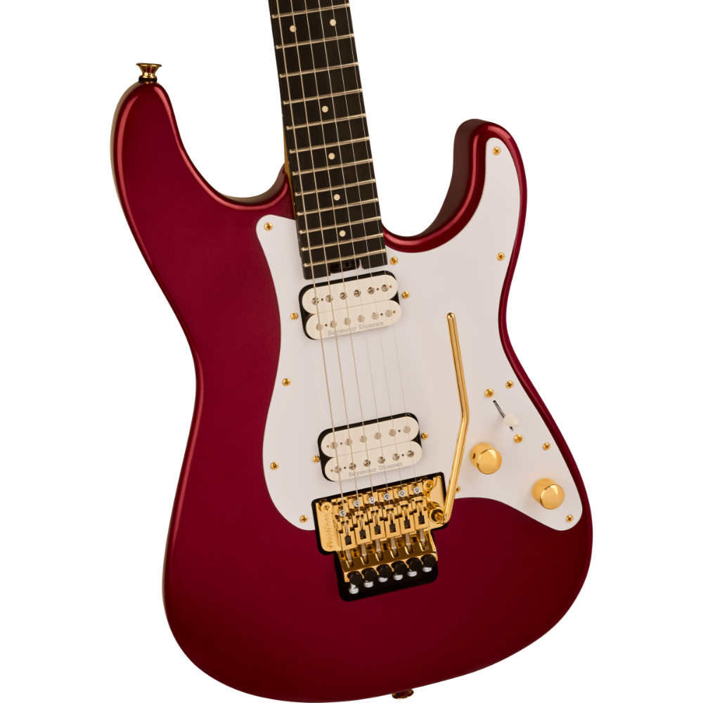 Charvel シャーベル Pro-Mod Plus So-Cal SC1 Style 1 HH FR EB Candy Apple Red エレキギター ボディ画像