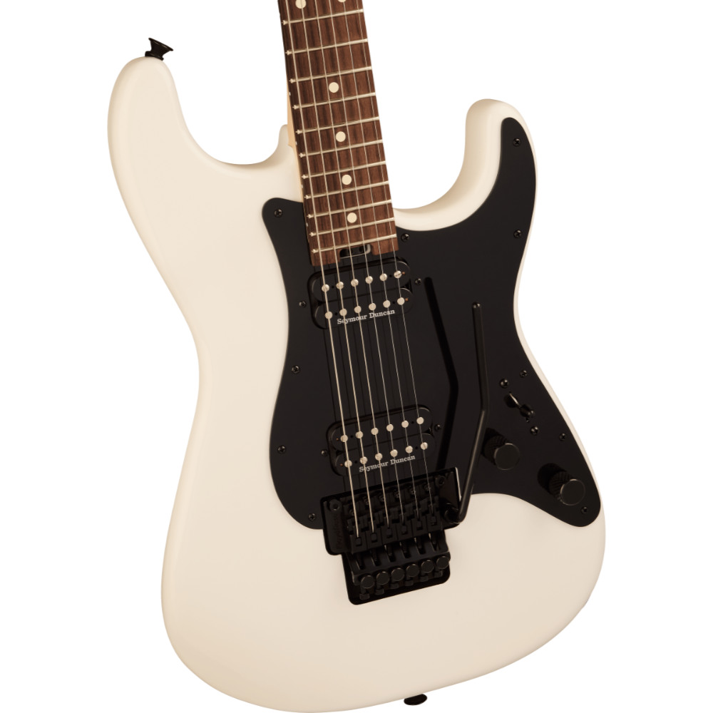 Charvel シャーベル Pro-Mod So-Cal SC1 Style 1 HH FR RW Snow White エレキギター ボディアップ画像