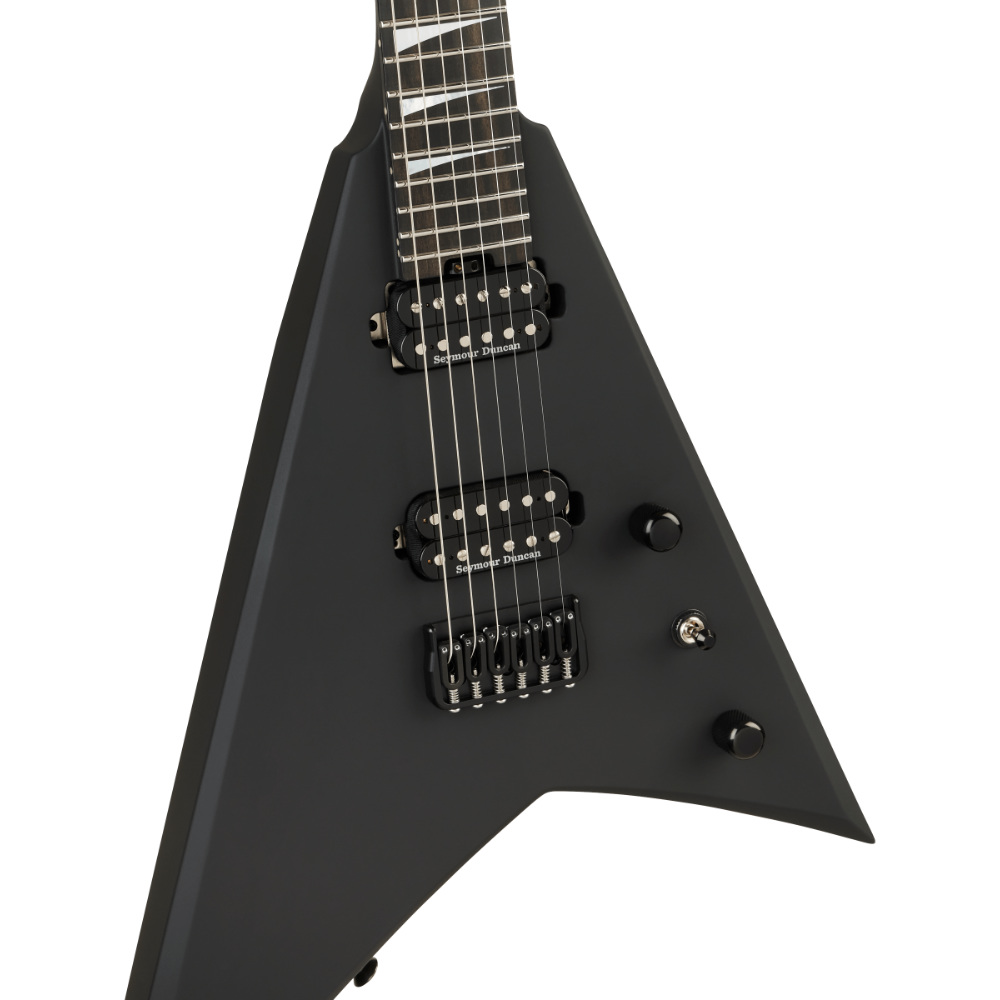 Jackson ジャクソン American Series Rhoads RR24 SATIN BLACK エレキギター ボディ画像 