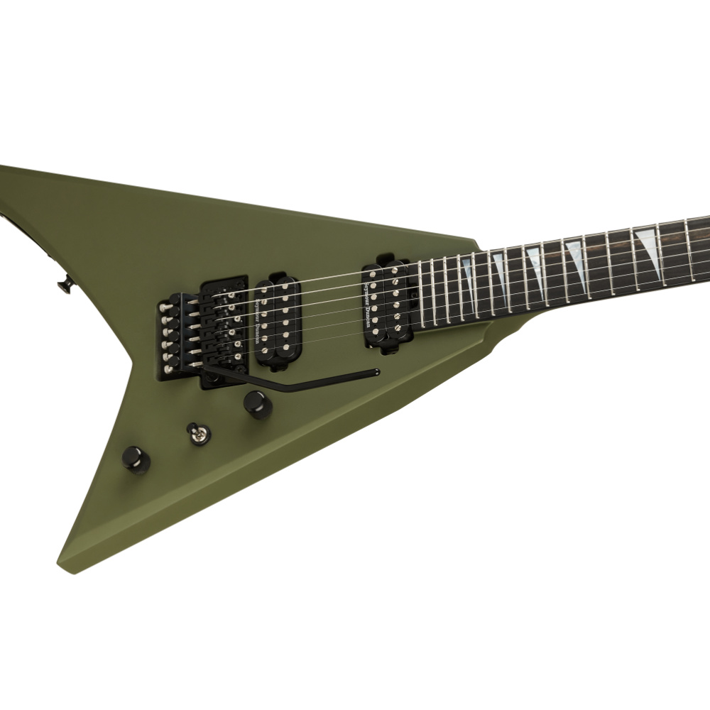 Jackson ジャクソン American Series Rhoads RR24 MATTE ARMY DRAB エレキギター ボディ画像 2