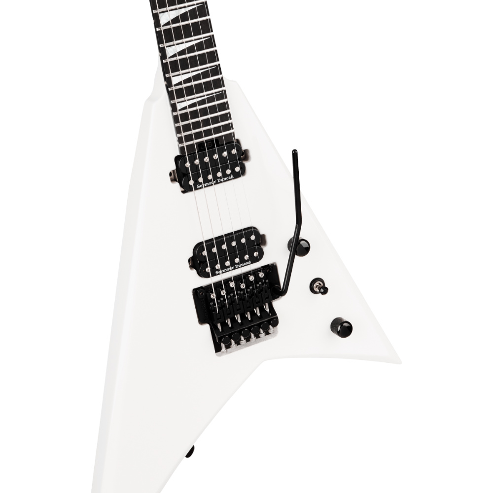 Jackson ジャクソン American Series Rhoads RR24 SNOW WHITE エレキギター ボディ画像 