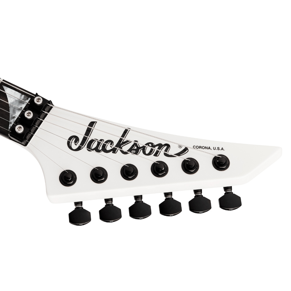 Jackson ジャクソン American Series Rhoads RR24 SNOW WHITE エレキギター ヘッド画像