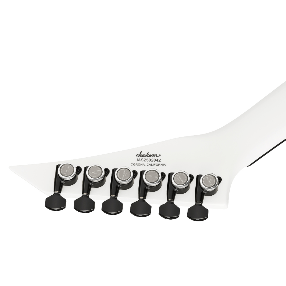 Jackson ジャクソン American Series Rhoads RR24 HT SNOW WHITE エレキギター ヘッド画像