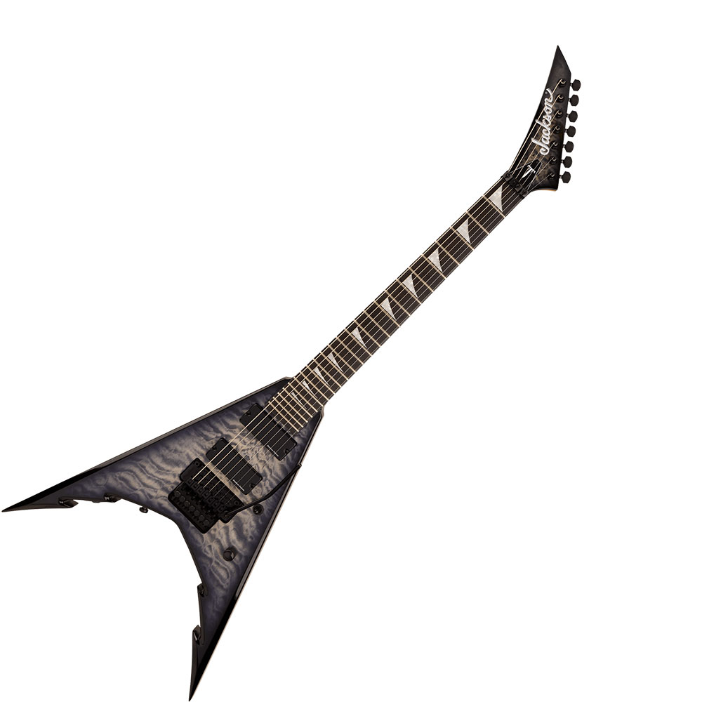 Jackson ジャクソン Pro Series Signature Corey Beaulieu King V KV7Q Transparent Black 7弦エレキギター