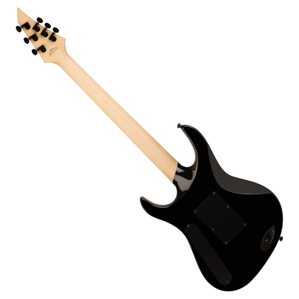 Jackson ジャクソン Pro Plus Signature Chris Broderick Soloist 6 Transparent Black エレキギター バック画像