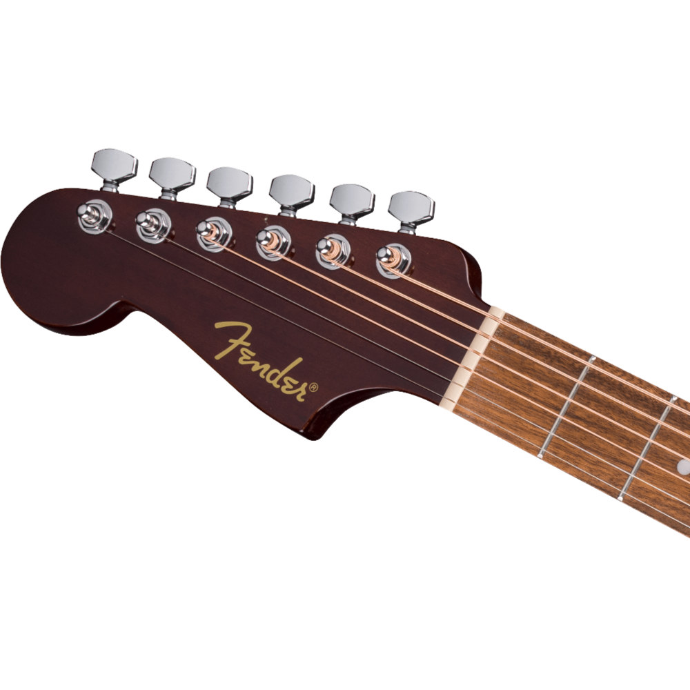 Fender フェンダー California Standard Redondo Left-Handed Natural レフティ アコースティックギター ヘッド画像
