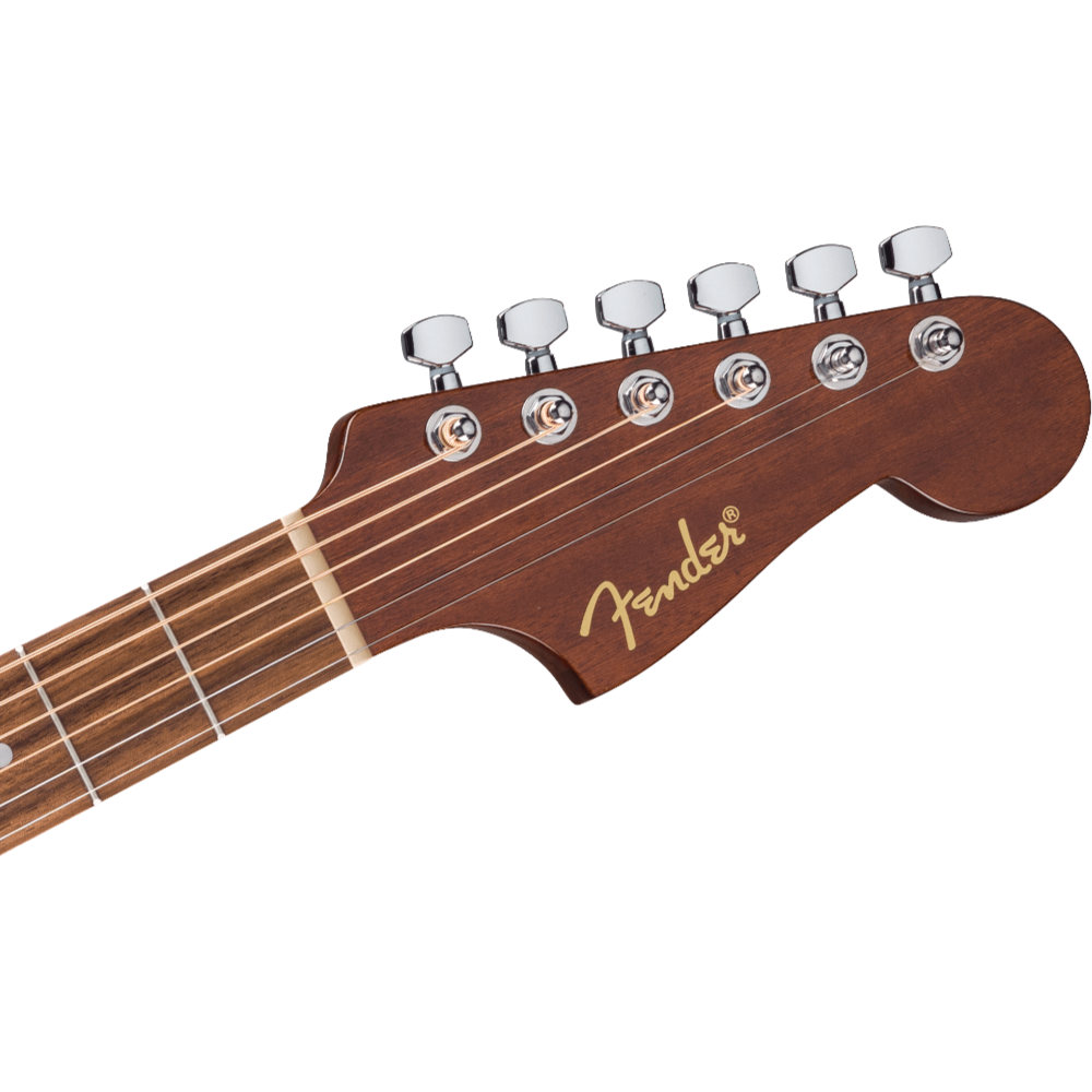 Fender フェンダー California Standard Redondo Black アコースティックギター ヘッド画像