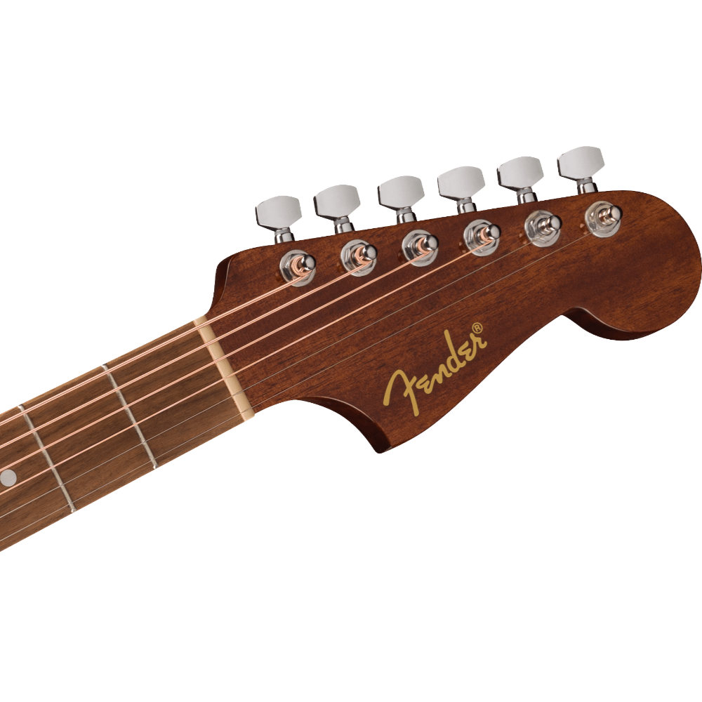 Fender フェンダー California Standard Redondo CE Fiesta Red エレクトリックアコースティックギター ヘッド画像