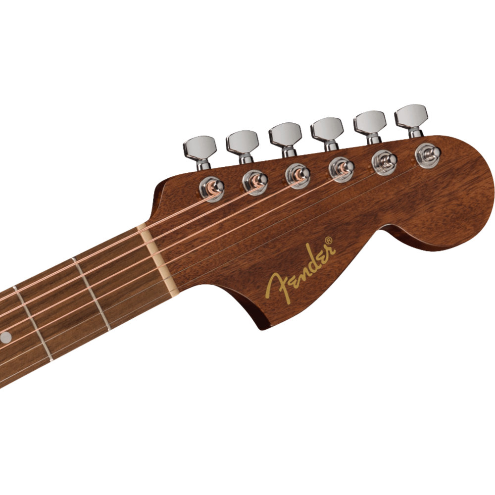 Fender フェンダー California Standard Monterey E Surf Green エレクトリックアコースティックギター ヘッド画像