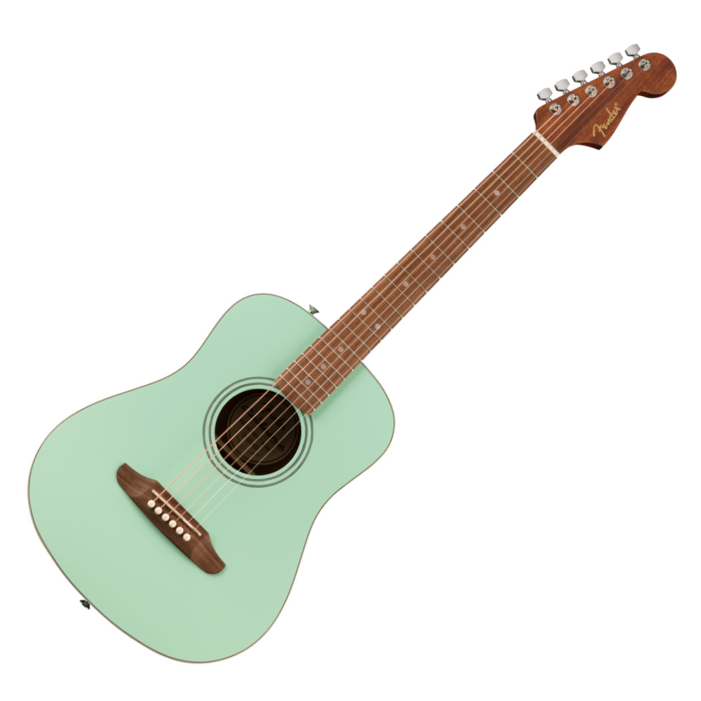 Fender フェンダー California Standard Redondo Mini with Bag Surf Green アコースティックギター