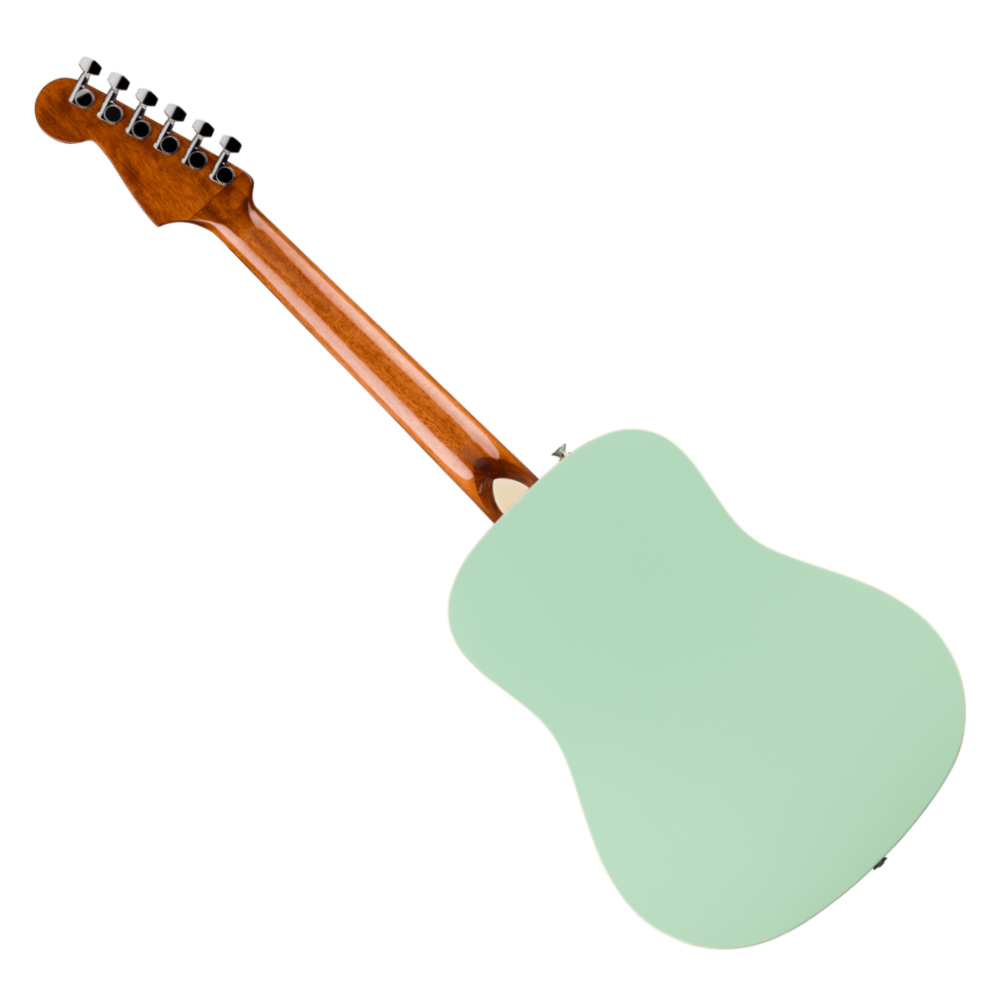 Fender フェンダー California Standard Redondo Mini with Bag Surf Green アコースティックギター バック画像