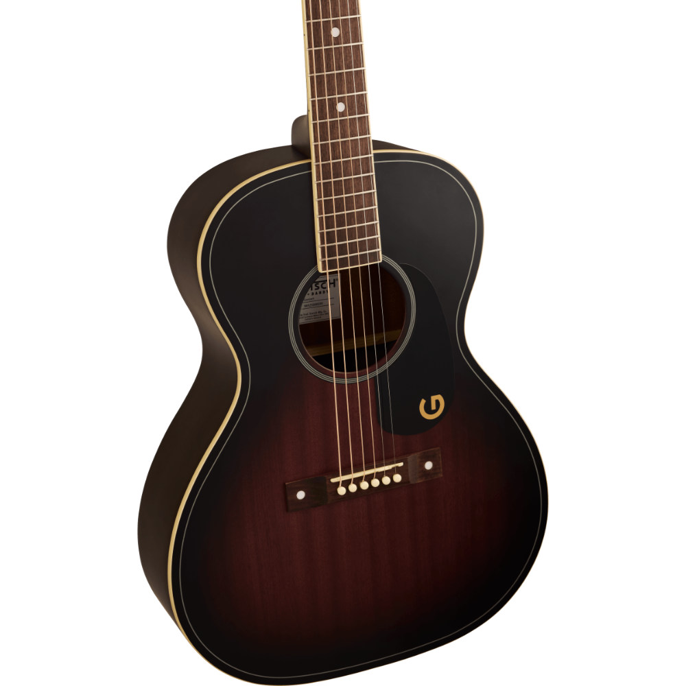 GRETSCH グレッチ Jim Dandy Concert Deep Cherry Burst アコースティックギター ボディ画像