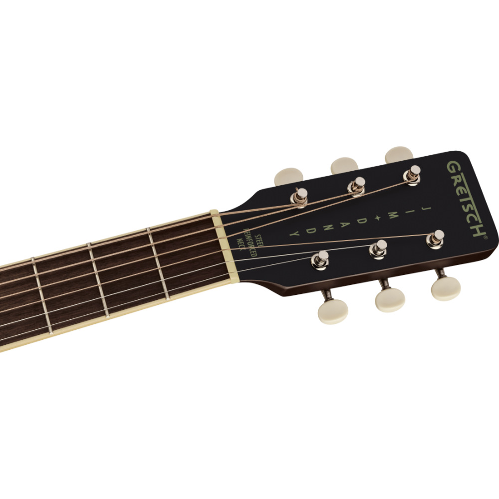 GRETSCH グレッチ Jim Dandy Concert Deep Cherry Burst アコースティックギター ヘッド画像