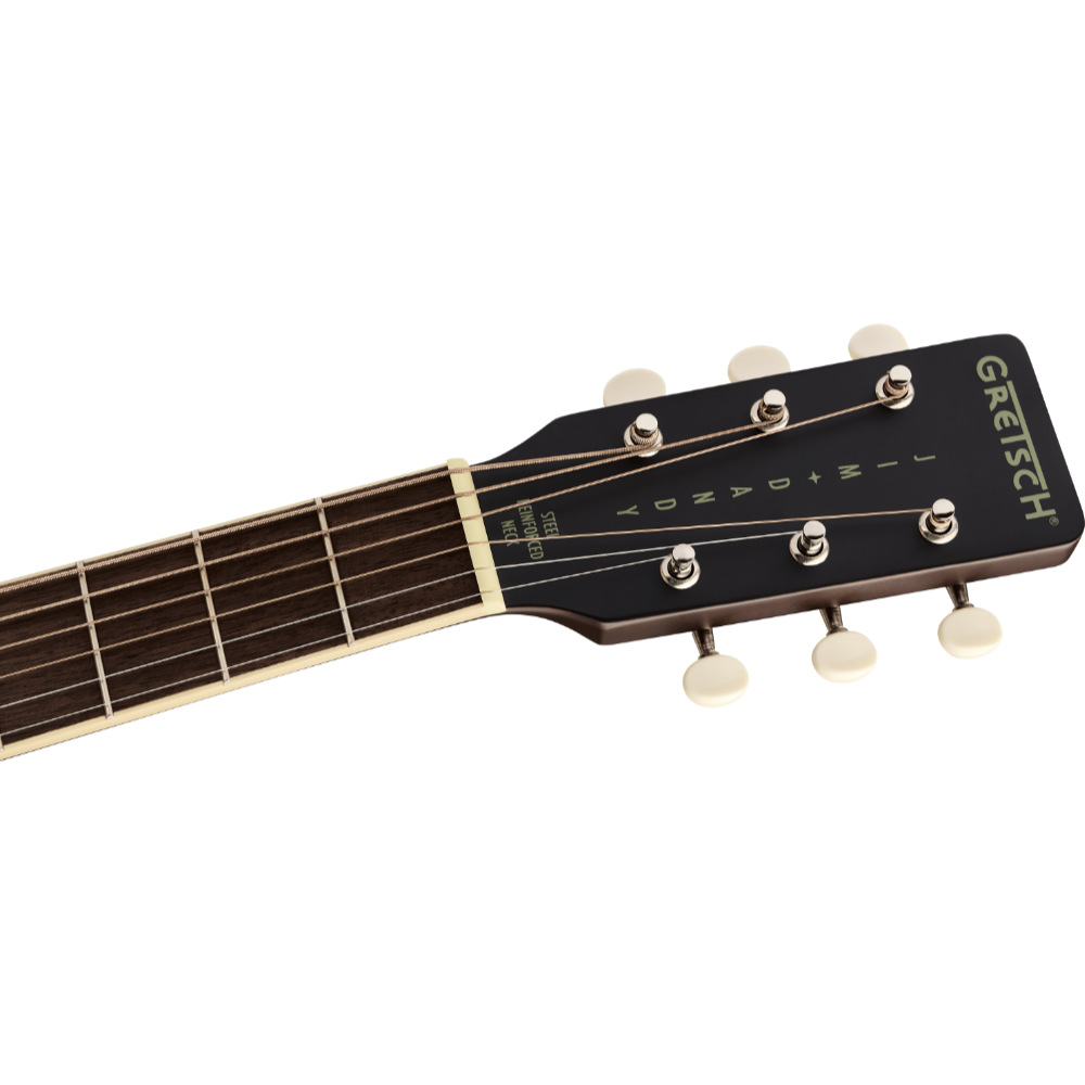 GRETSCH グレッチ Jim Dandy Dreadnought Deep Cherry Burst アコースティックギター ヘッド画像