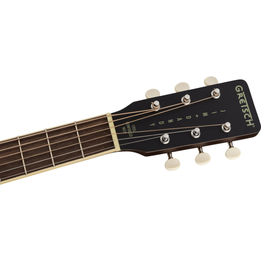 GRETSCH グレッチ Jim Dandy Parlor Deep Cherry Burst アコースティックギター ヘッド画像