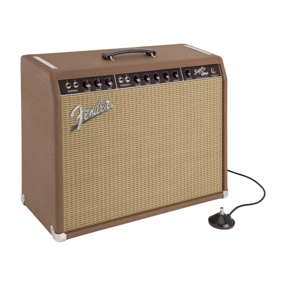 Fender フェンダー ’62 Super Amp 100V JP ギターアンプ コンボ 斜めアングル画像