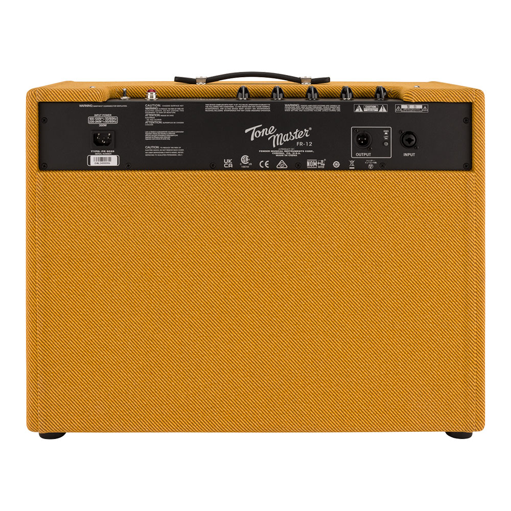 Fender フェンダー Tone Master FR-12 Tweed パワードスピーカー 背面