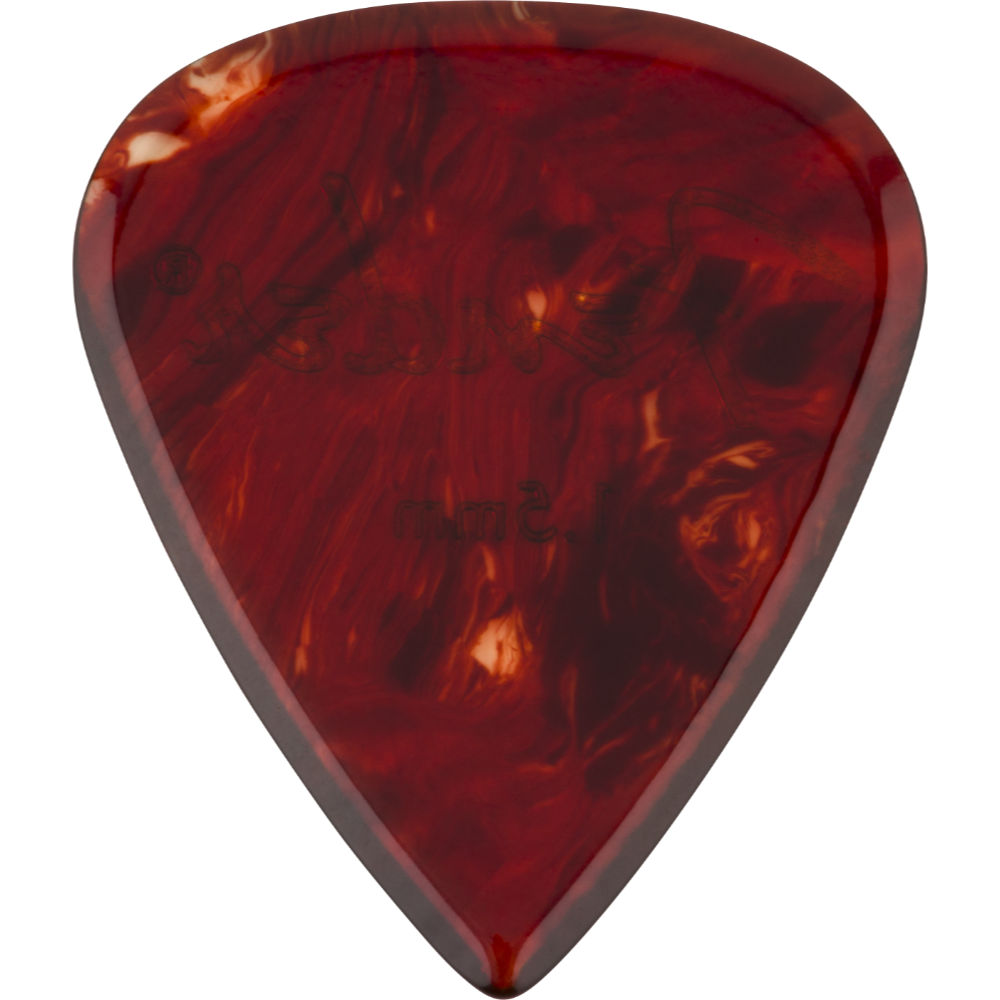 Fender フェンダー Aero Acrylic Picks 6枚入り 1.5mm ギターピック 裏