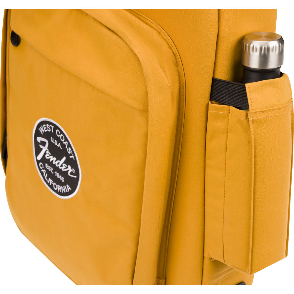 Fender フェンダー Troubadour Electric Guitar Gig Bag Butterscotch エレキギター用ギグバッグ バタースコッチ ボトルポケット