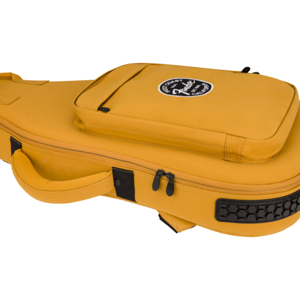Fender フェンダー Troubadour Electric Guitar Gig Bag Butterscotch エレキギター用ギグバッグ バタースコッチ サイド