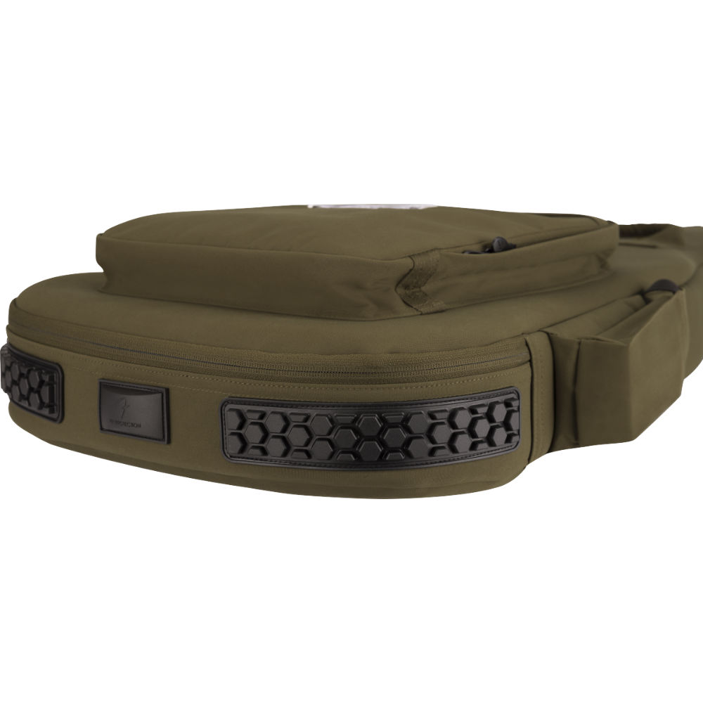 Fender フェンダー Troubadour Electric Guitar Gig Bag Olive エレキギター用ギグバッグ オリーブ 底面