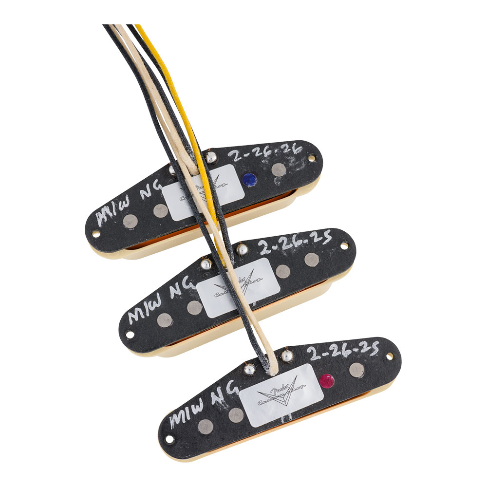 Fender フェンダー Custom Shop Dual Mag II Stratocaster Pickups Set of 3 ピックアップ 裏面